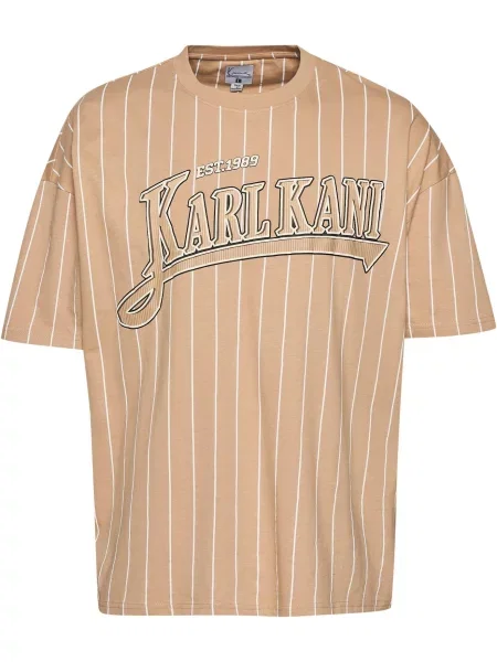 Karl Kani Tričko písková / černá bílá
