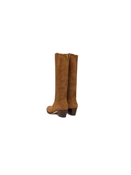 Čižmy LAUREN RALPH LAUREN hnedá