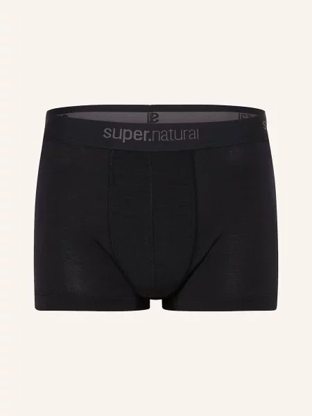 Termo boxerky super.natural Tundra jet black černé