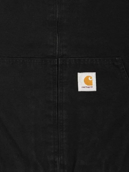 Geacă bomber Carhartt Wip cu autograf negru