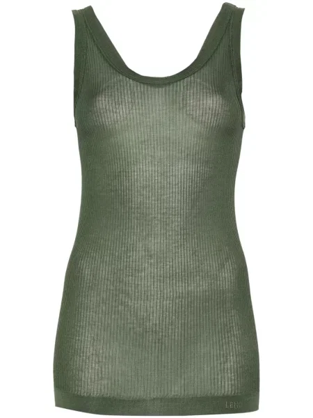 Top Lemaire transparente verde