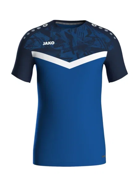 JAKO Tricou funcțional albastru alb