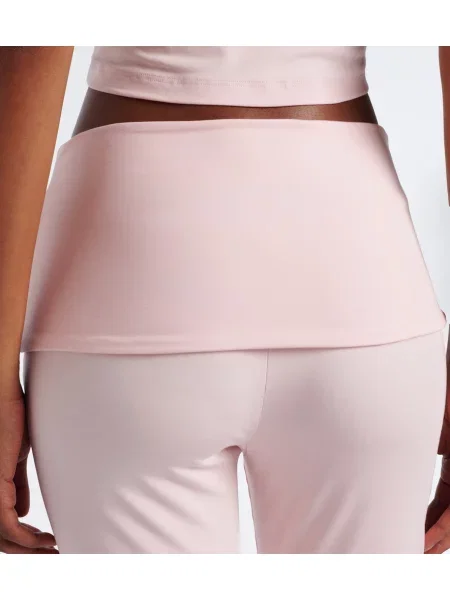 Leggings Norba evazate roz