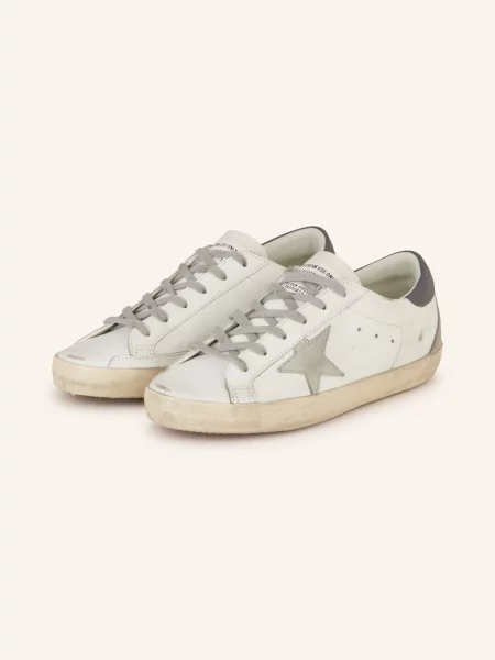 Golden Goose Sneakersy Super-Star bílá/ šedá/ tmavě šedá bílé