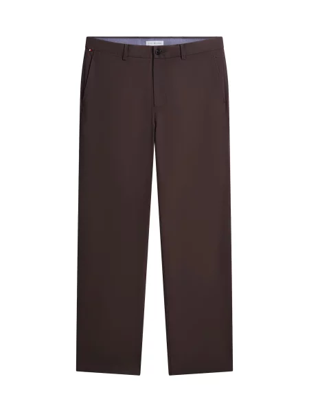TOMMY HILFIGER Παντελόνι τσίνο DOVER ESSENTIAL' καφέ