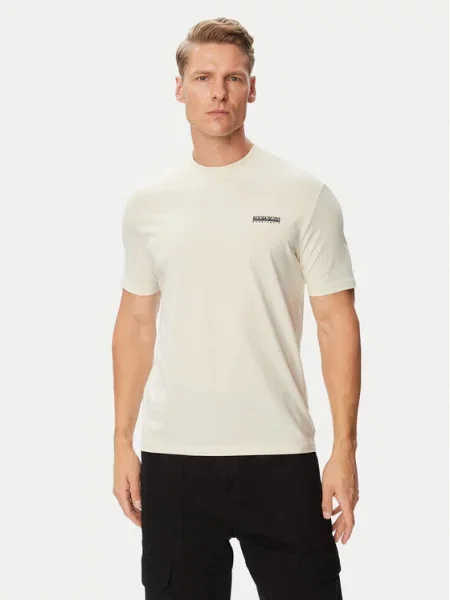 Napapijri Tricou Smallbox Crem