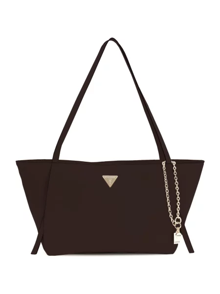 Geantă shopper Guess maro