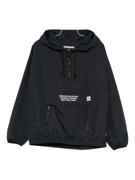 Анорак Neighborhood с качулка черно