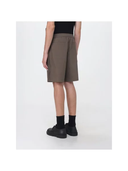Szorty Emporio Armani brązowe
