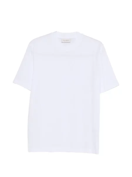 Тениска Yes London с кръгло деколте бяло