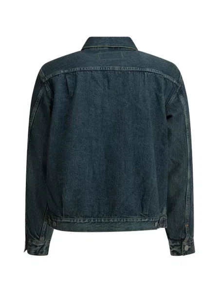 Manšestrová džínová bunda Levi's černá