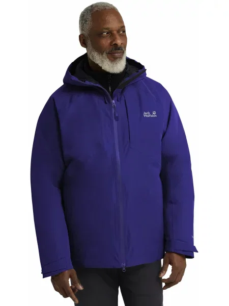 Зимова куртка Jack Wolfskin Icecape синій