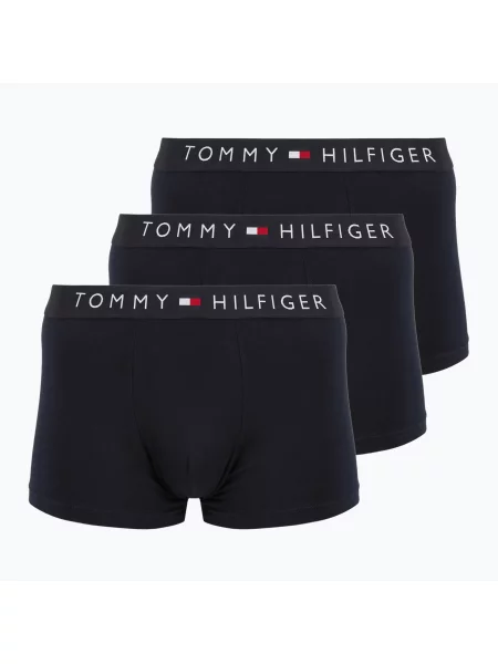 Tommy Hilfiger priliehavé boxerky pánske s elastanom biela