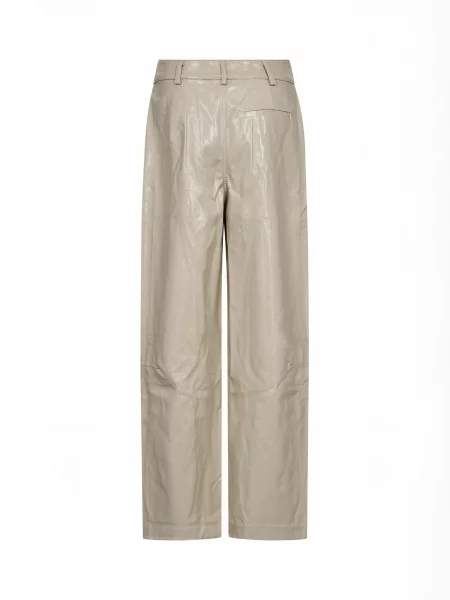 Co'couture Pantaloni PosyCC Barrel închis maro