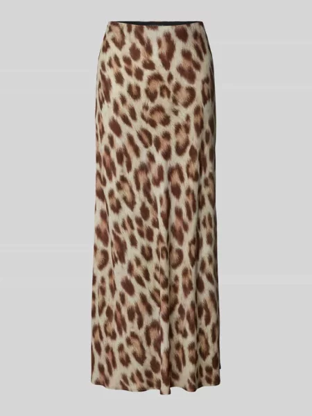 Długa spódnica z ze zwierzęcym nadrukiem Luisa Cerano