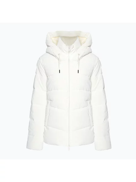 Péřová bunda CMP Fix Hood bílá