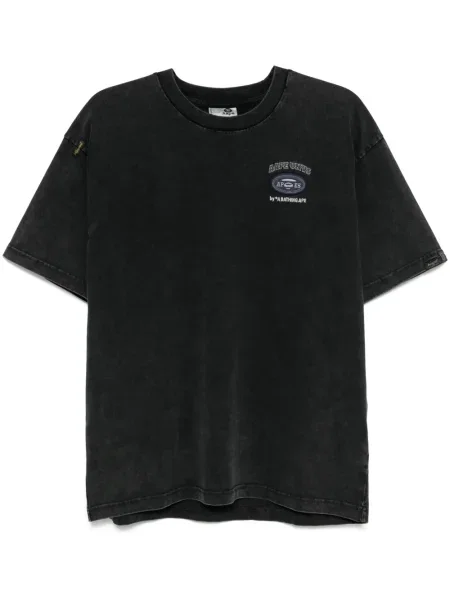 Tricou Aape By A Bathing Ape cu broderie negru