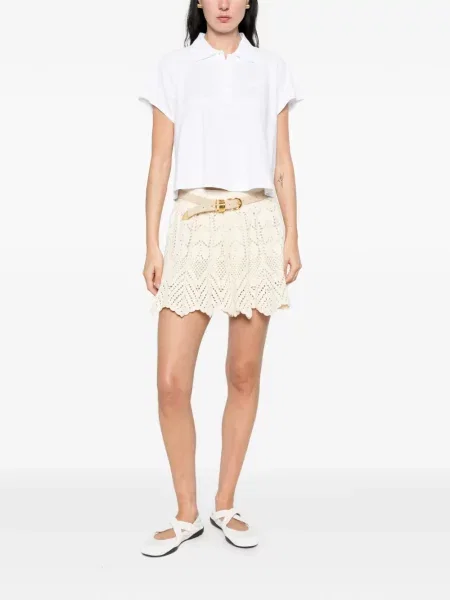 Tricou polo Dorothee Schumacher alb