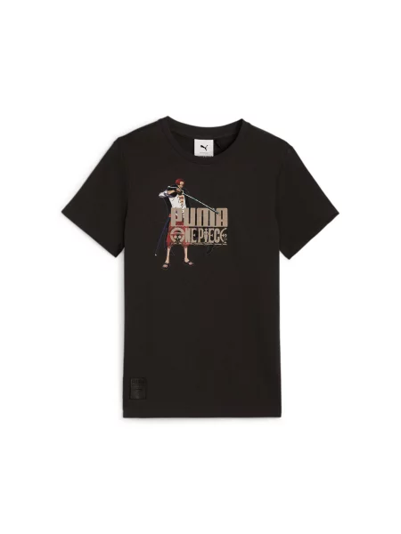 T-shirt dziecięcy Puma X One Piece Graphic czarna