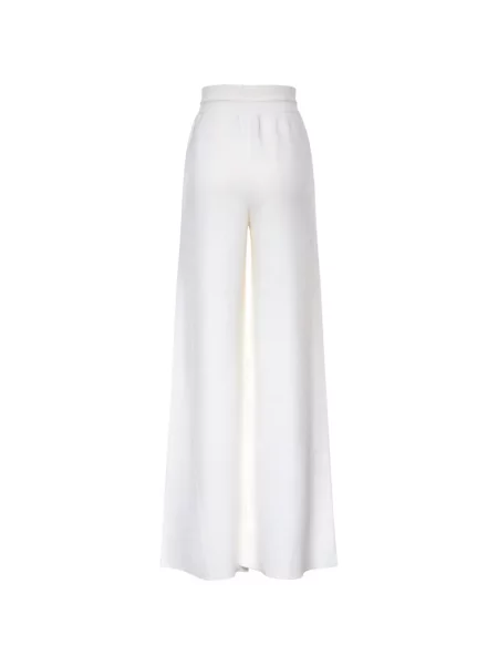 Pantaloni Loro Piana cu cordon alb