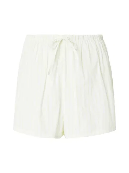 Hunkemöller Pantaloni de pijama verde pastel alb
