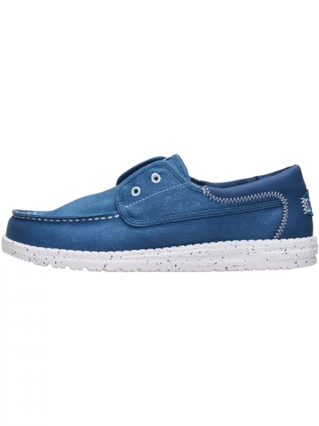 Pantofi Heydude stretch albastru