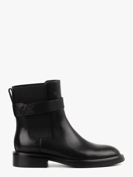 Кожаные ботинки челси Leberdes черные