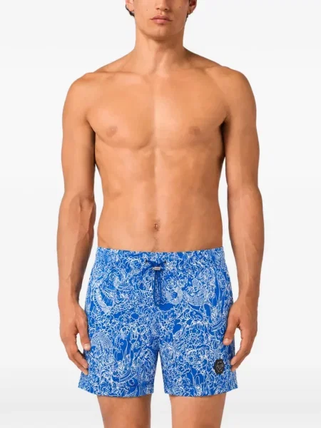 Slip de baie Philipp Plein albastru