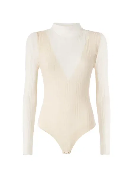 Prozirni bodi Pinko bijela