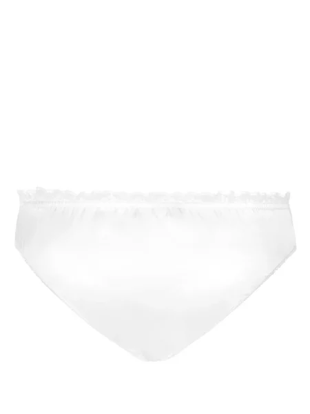 Šilkinės kelnaitės Dolce & Gabbana balta