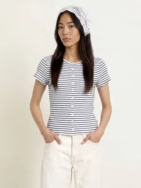 Levi's® Tričko Rory / černá bílá