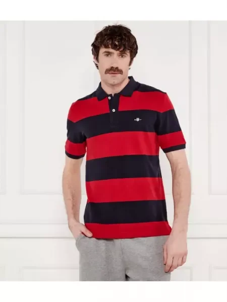 Gant Polo BLOCK roșu