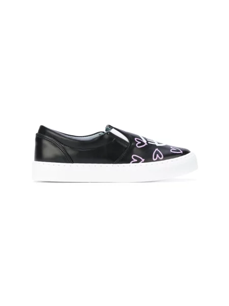 Sneakersy Chiara Ferragni Collection skórzane wsuwane czarne
