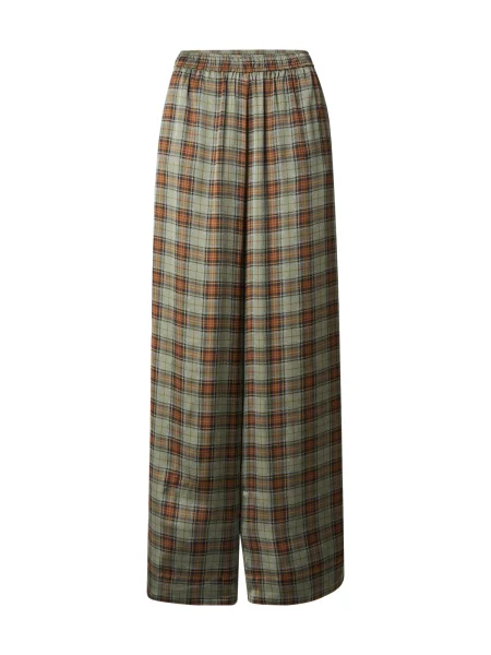 EDITED Pantaloni Cataleya / kaki / mai multe culori verde