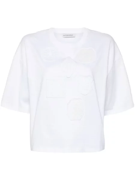 Koszulka Viktor & Rolf tiulowa biała