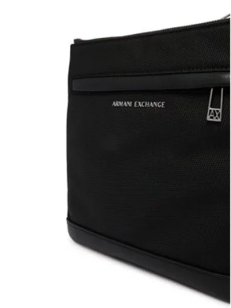 ARMANI EXCHANGE Taška cez rameno SINGAPORE' čierna