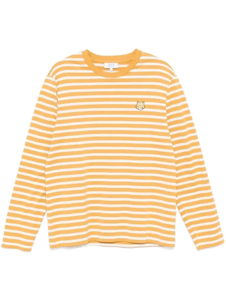 Tricou Maison Kitsune galben