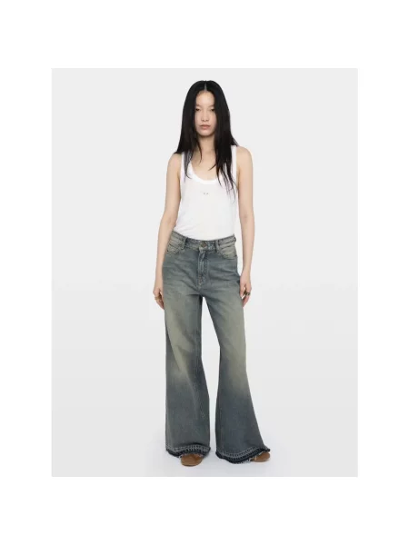 Jeansy Zadig & Voltaire niebieskie