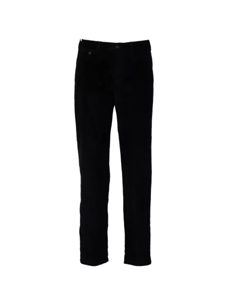 Pantaloni Pt Torino de catifea cord albastru
