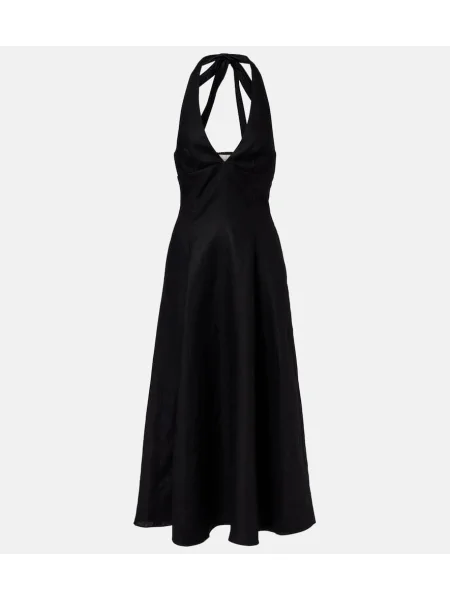 Rochie midi Faithfull de in până la genunchi de costum negru