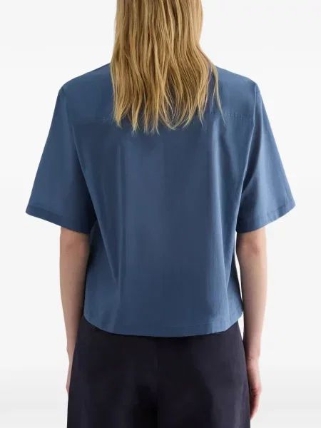 Scurt cămașă Jil Sander albastru