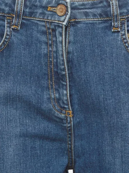 Слаб дънки skinny fit Elisabetta Franchi синьо