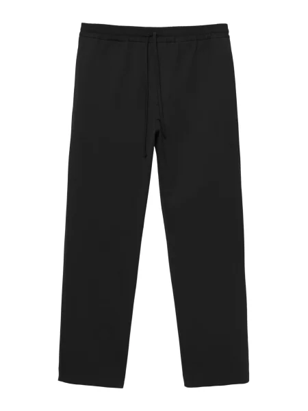 Pull&Bear Pantaloni negru