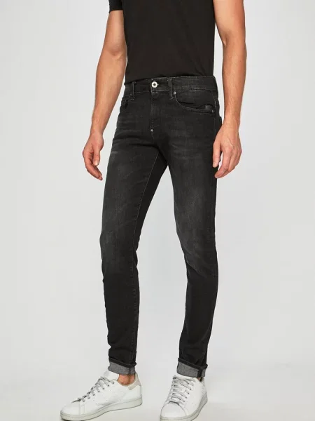 G-Star Raw Jeansy czarne