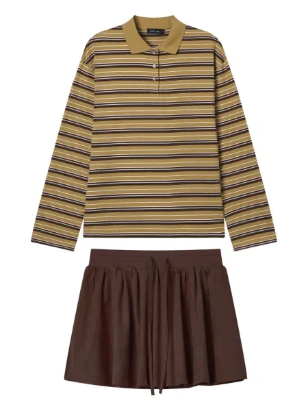 Fusta mini Tout A Coup cu dungi