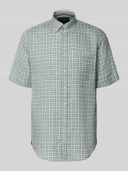 Koszula casual z lnu krój regular fit Christian Berg Men