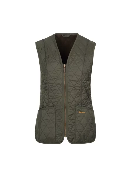 Kamizelka polarowa Barbour polarowa zielona