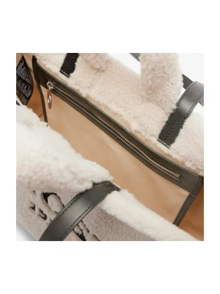 Geantă Lacoste Écru alb