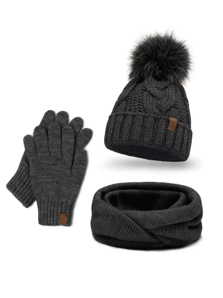 Vivisence Čepice Set+R tmavě šedá