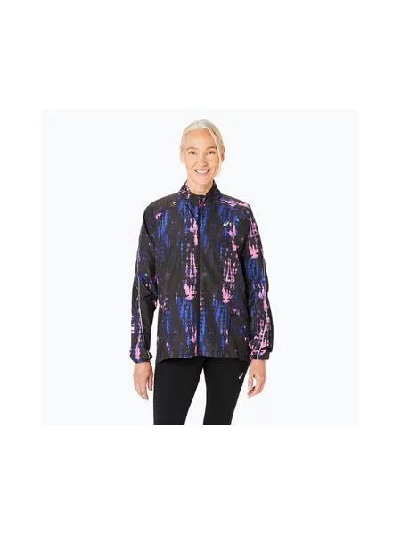 Бігова куртка ASICS Road Lite-Show Packable performance black бігова куртка чорна